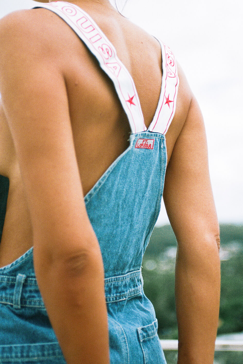 bottoms ft overalls   blue denim 8