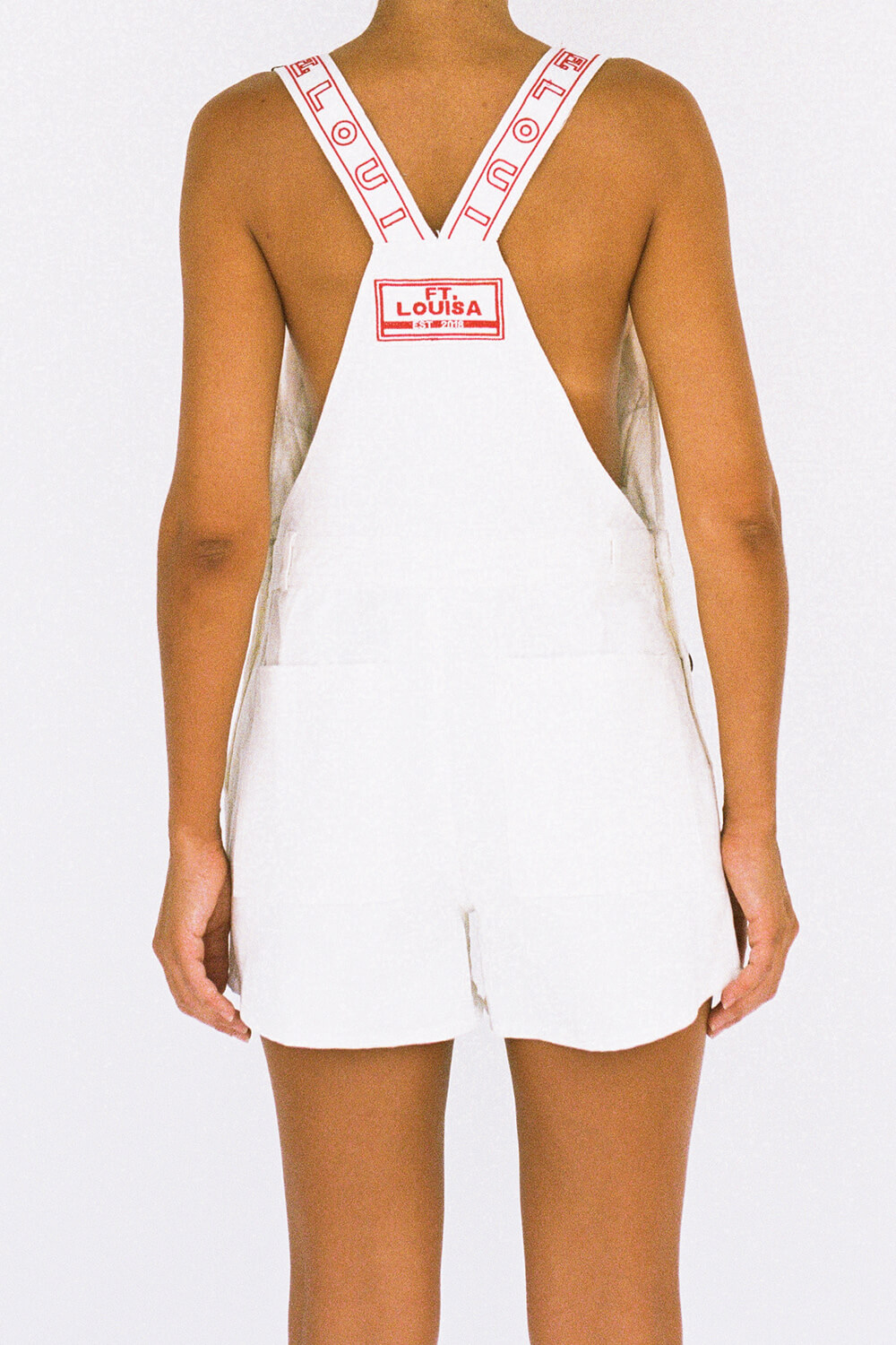 bottoms ft overalls   white denim 8
