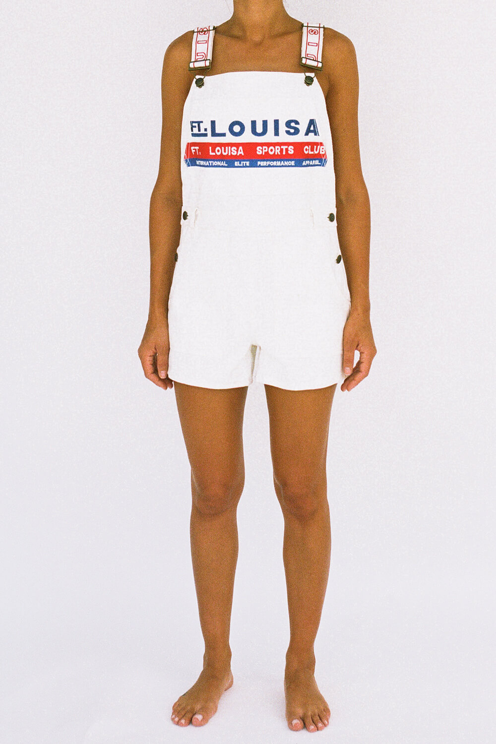 bottoms ft overalls   white denim 9