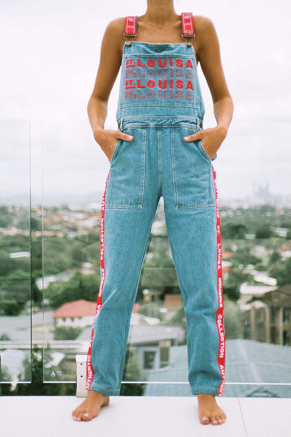 bottoms henry ii overalls   blue denim 6