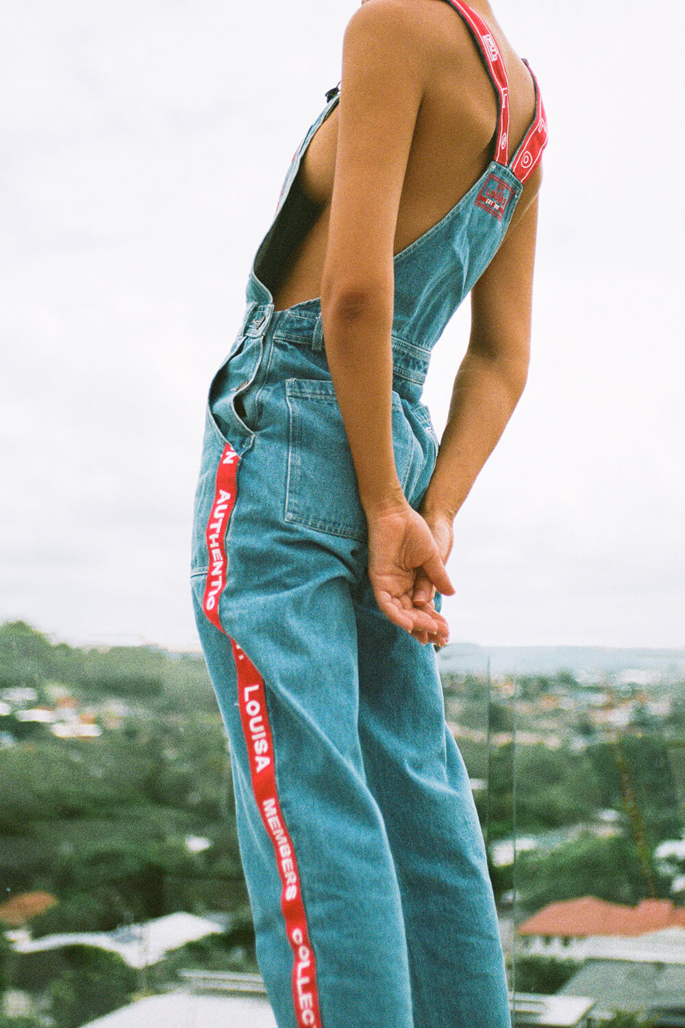 bottoms henry ii overalls   blue denim 7